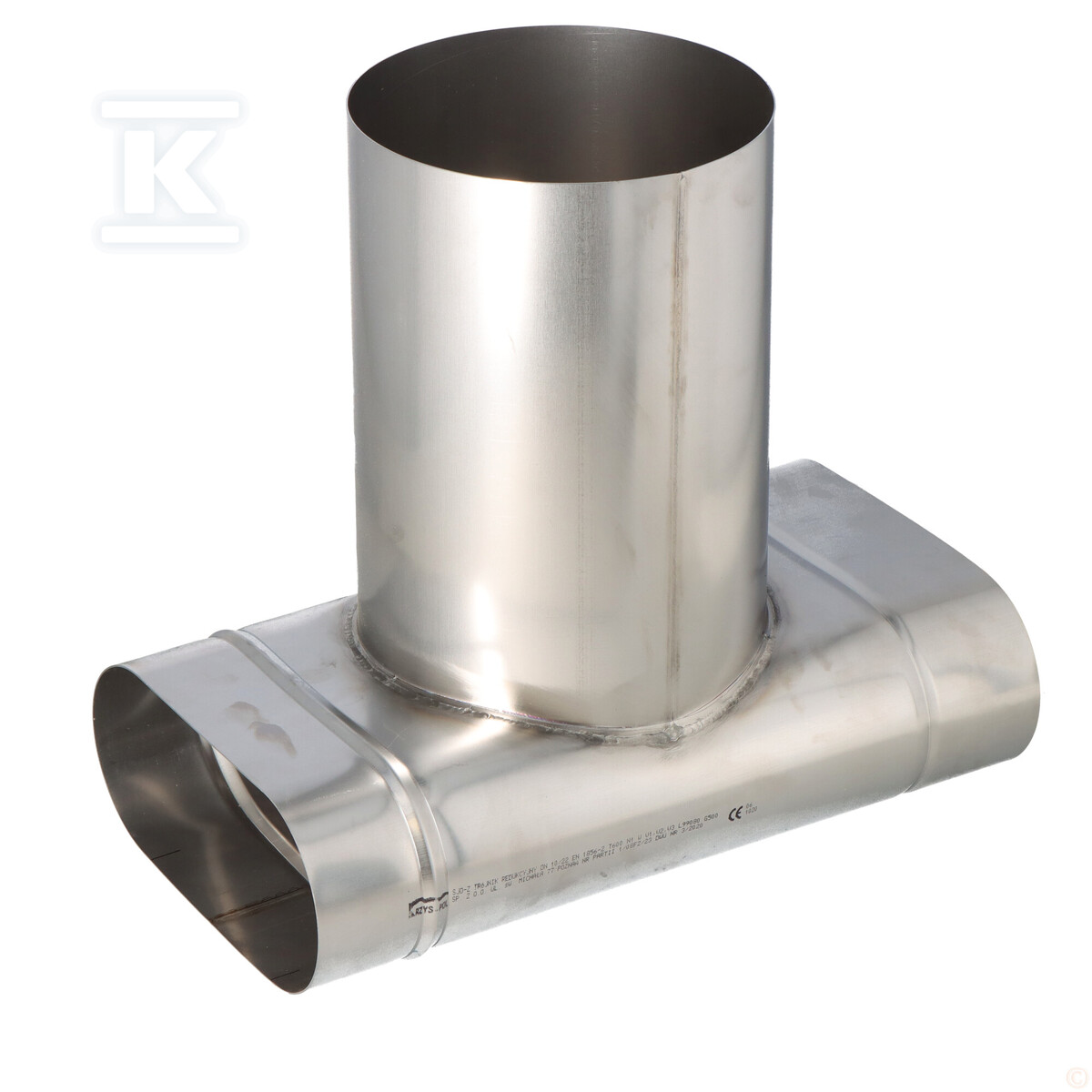 Трійник димохідний редукційний - SJO0,8T9010X22FI180