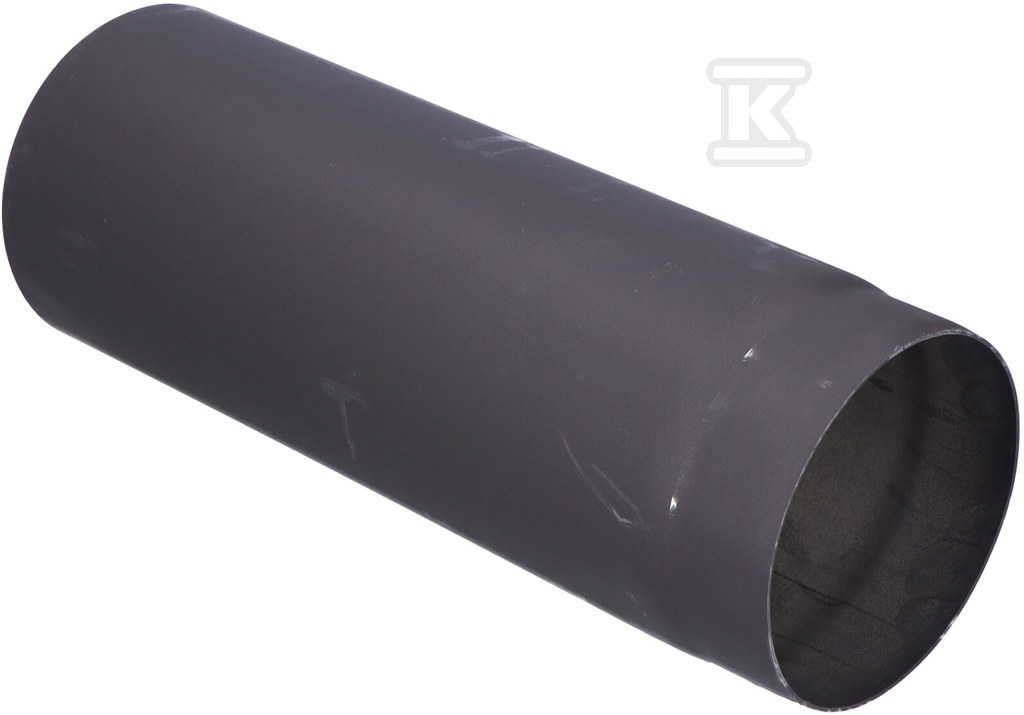 Straight black pipe L-500 DN 180 - SCZRP500180