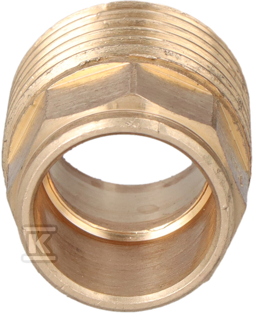 Бронзовий ніпель, 4243G 15x1/2" LWxGZ - 4243G015004000