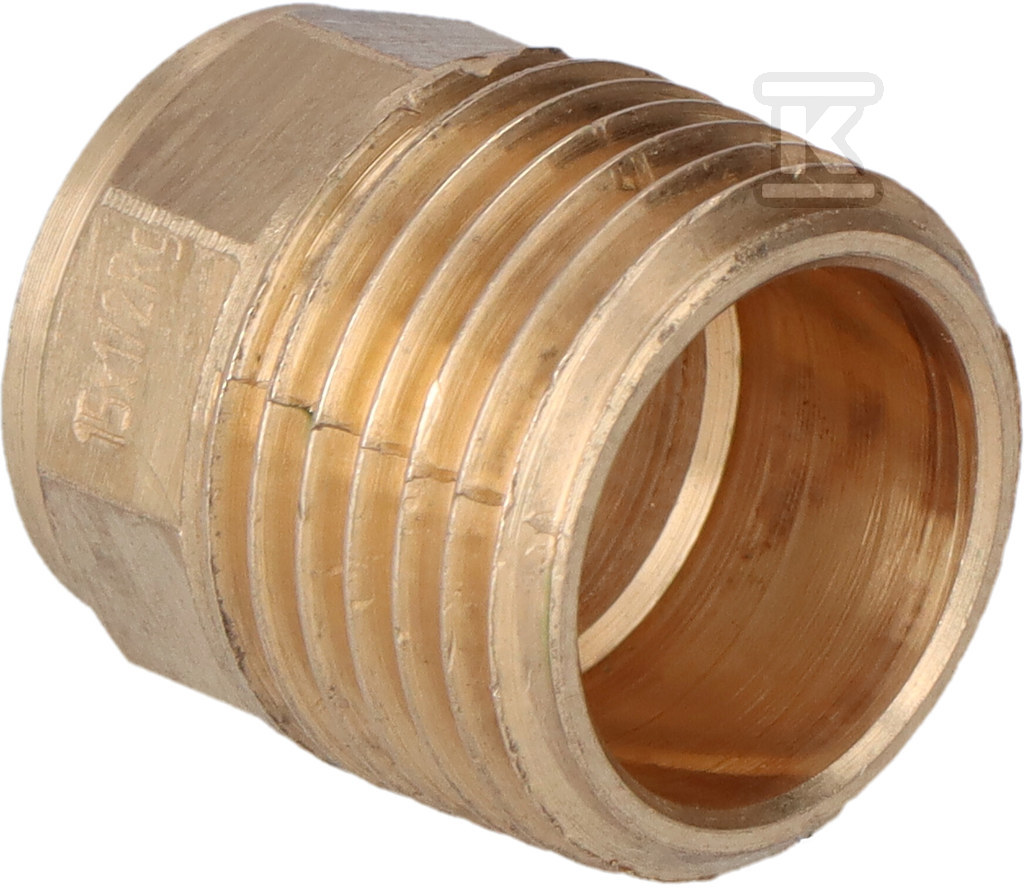 Бронзовий ніпель, 4243G 15x1/2" LWxGZ - 4243G015004000