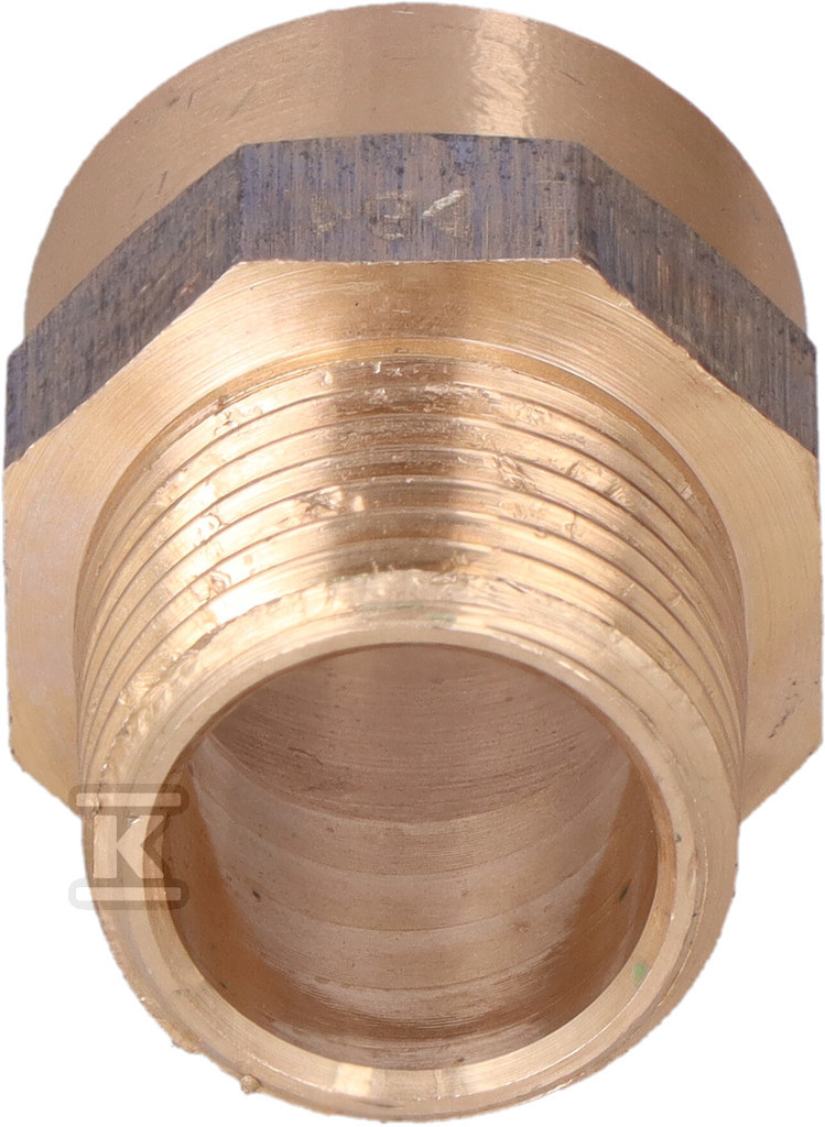 Бронзовий ніпель, 4243G 22x1/2" LWxGZ - 4243G022004000