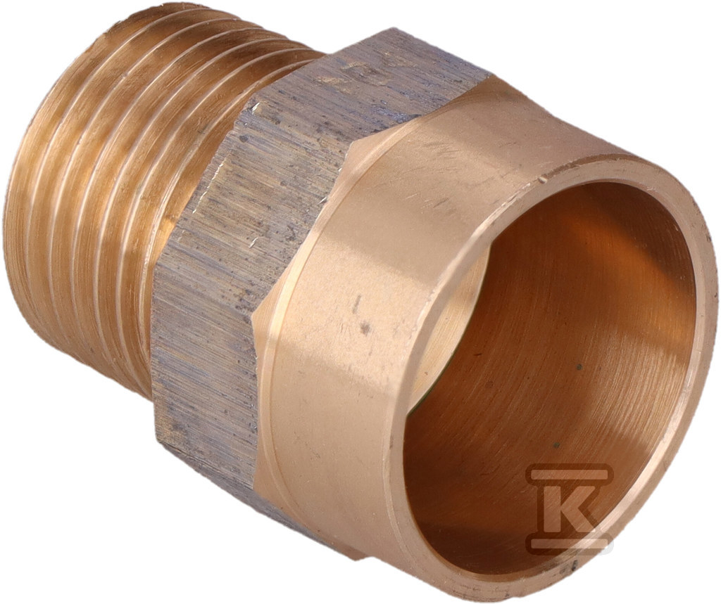 Бронзовий ніпель, 4243G 22x1/2" LWxGZ - 4243G022004000