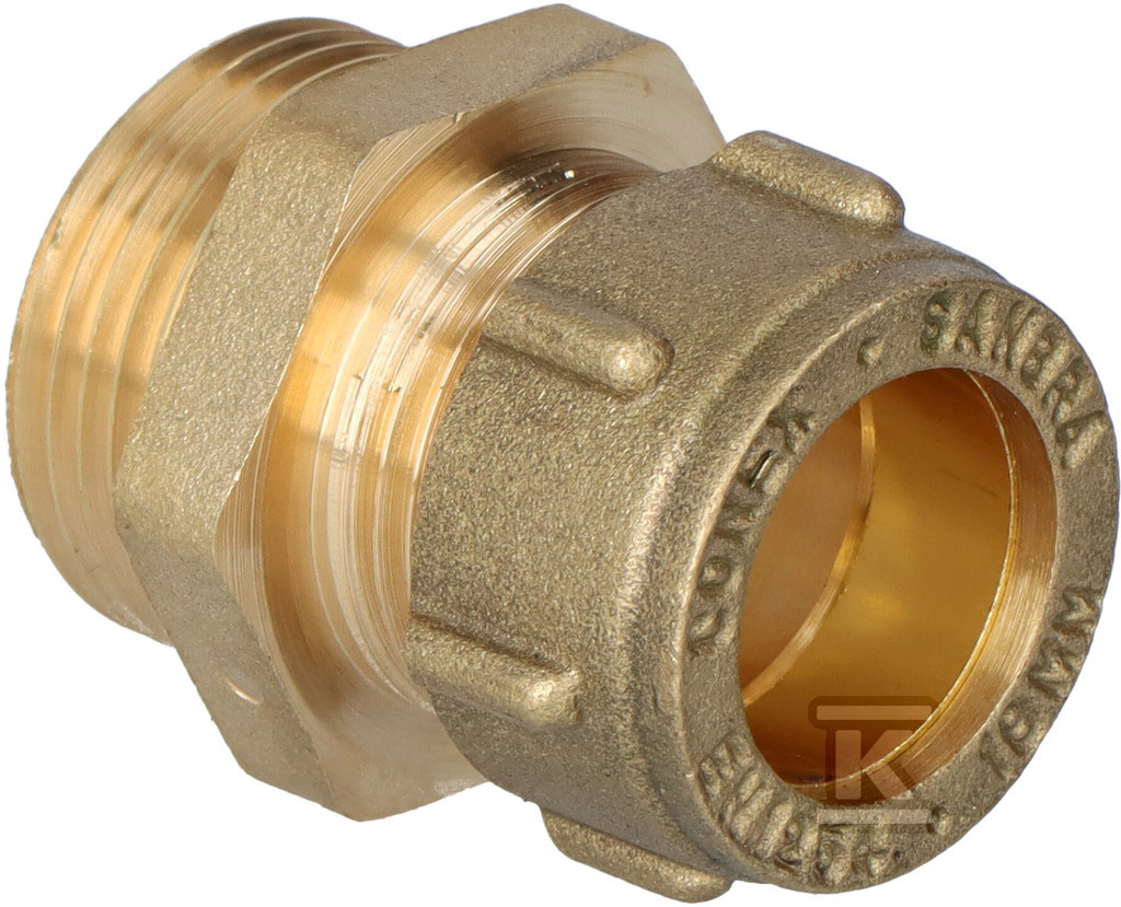 Straight connector, STANDARD 18 x 3/4 - F041020302--