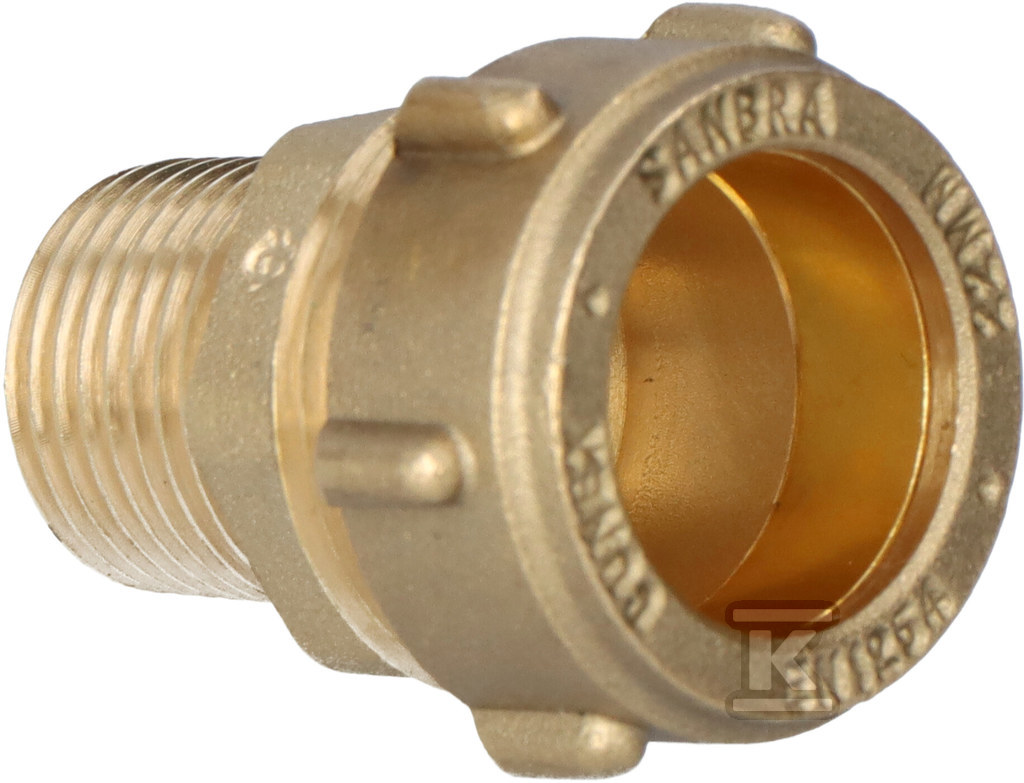 Прямий з'єднувач, СТАНДАРТ 22 x 1/2 - G031020302TA