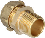 Straight connector, STANDARD 22 x 3/4 CONEx