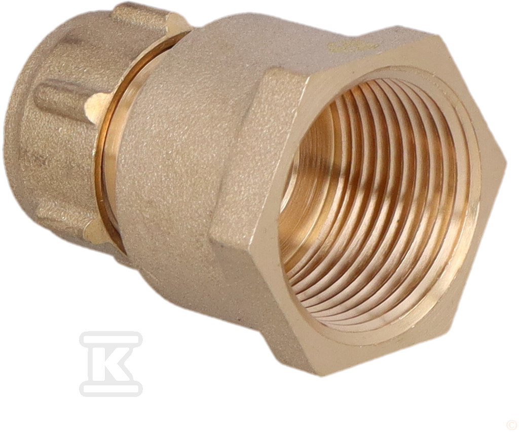 Straight connector, STANDARD 15 x 3/4 - E041020303--