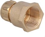 Straight connector, STANDARD 15 x 3/4 CONEx