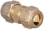 Straight connector, DZR 10 x 10 CONEx