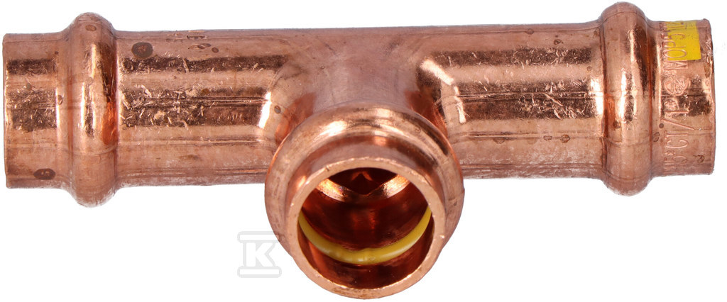 Рівний трійник 15 CU B Прес газ - PG5130 0151515