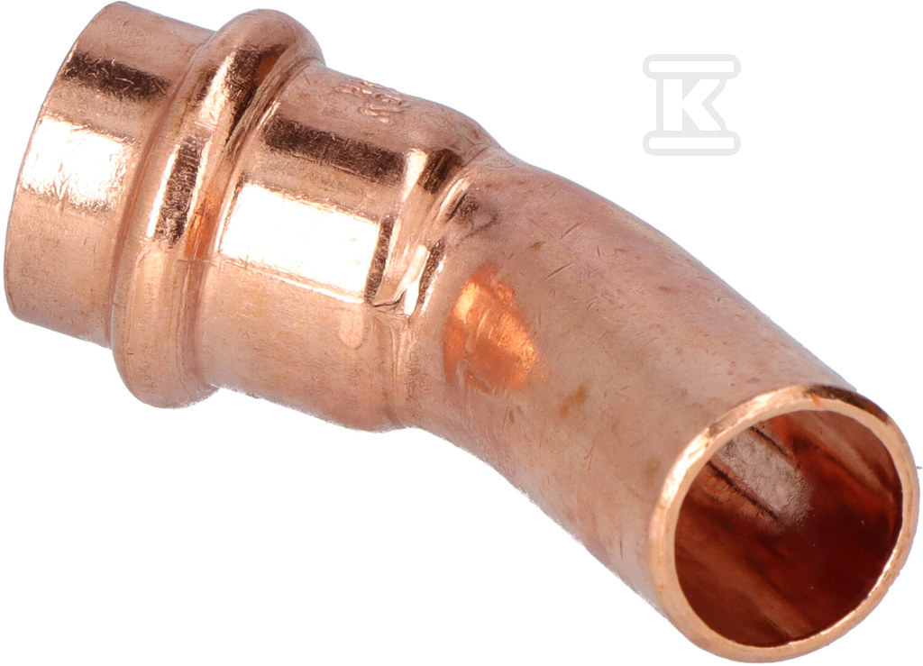 Колін одинарний, 45 ° 18 CU B Press - P5040 01800000