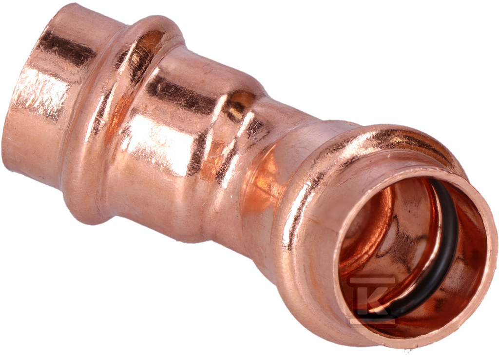 Відгин подвійний, 45 ° 18 CU B Press - P5041 01800000