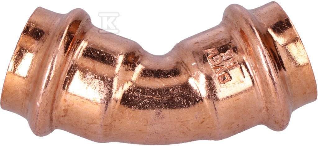 Колін подвійний, 45 ° 22 CU B Press - P5041 02200000