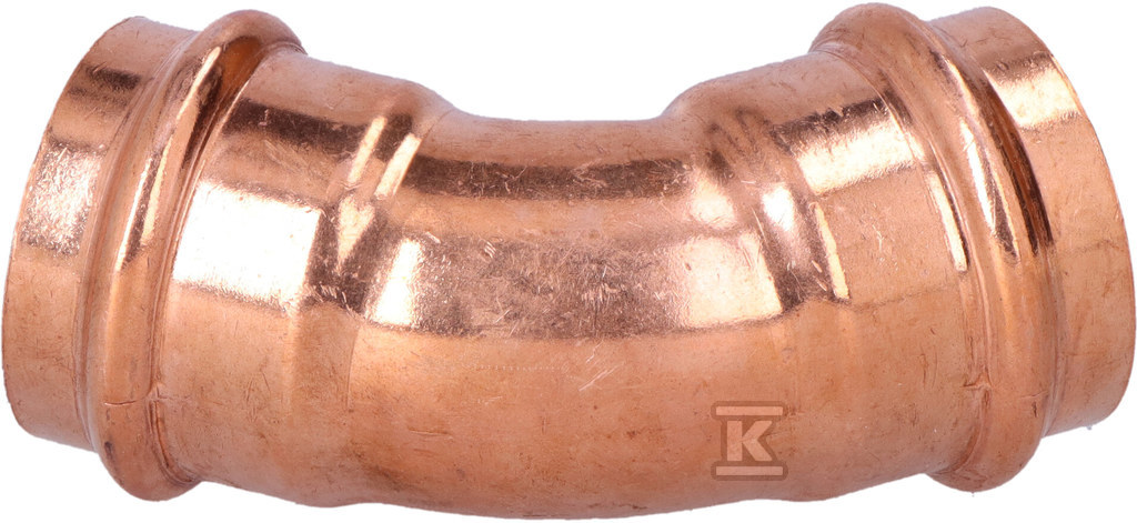 Відгин подвійний, 45 ° 35 CU B Press - P5041 03500000