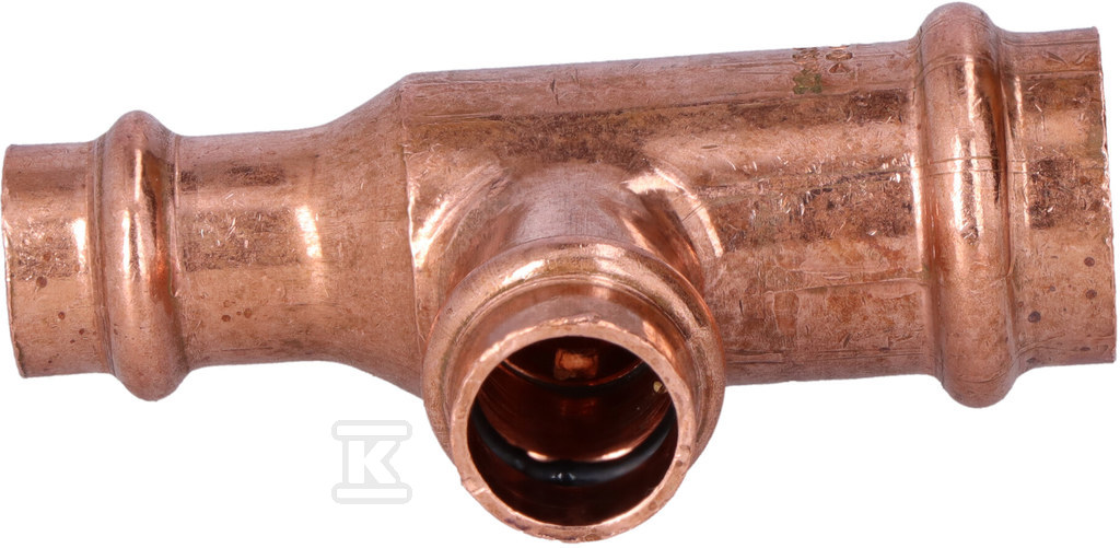 Трійник перехідний 22x15x15 CU B Press - P5130 02215015