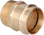 Niplu adaptor, filet interior, 54x2 bronz B Pres