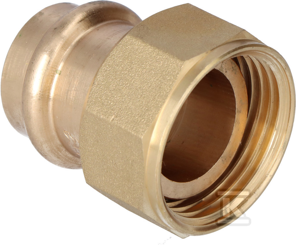 Adapter with a loose nut for 22xG 1 - P4355 02208000