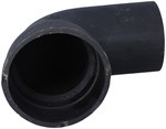 87 ° socket elbow with a DN100 seal, gray socket cast iron (GJL)