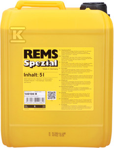 RH1400 150ｇ Olej do gwintowania REMS Spezial 5L Kanister 140100 - 140100