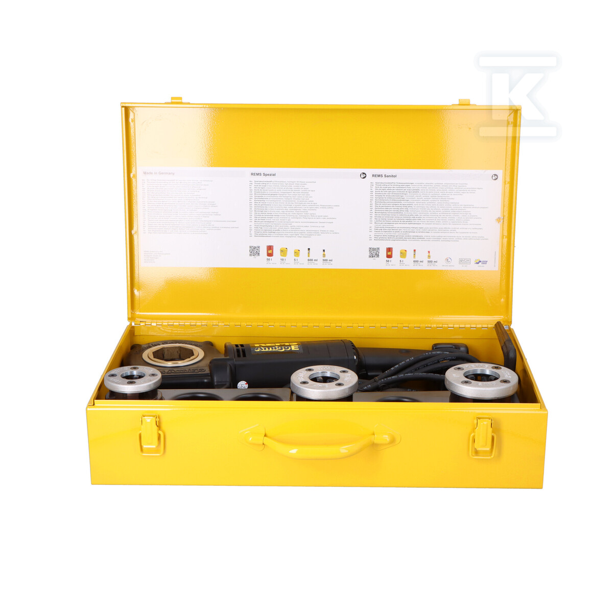 Електричний різьбовріз REMS AMIGO E SET - 530013 R220