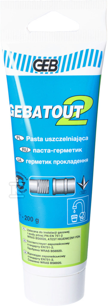 GEBATOUT 2 - Ущільнювальна паста для - 103101