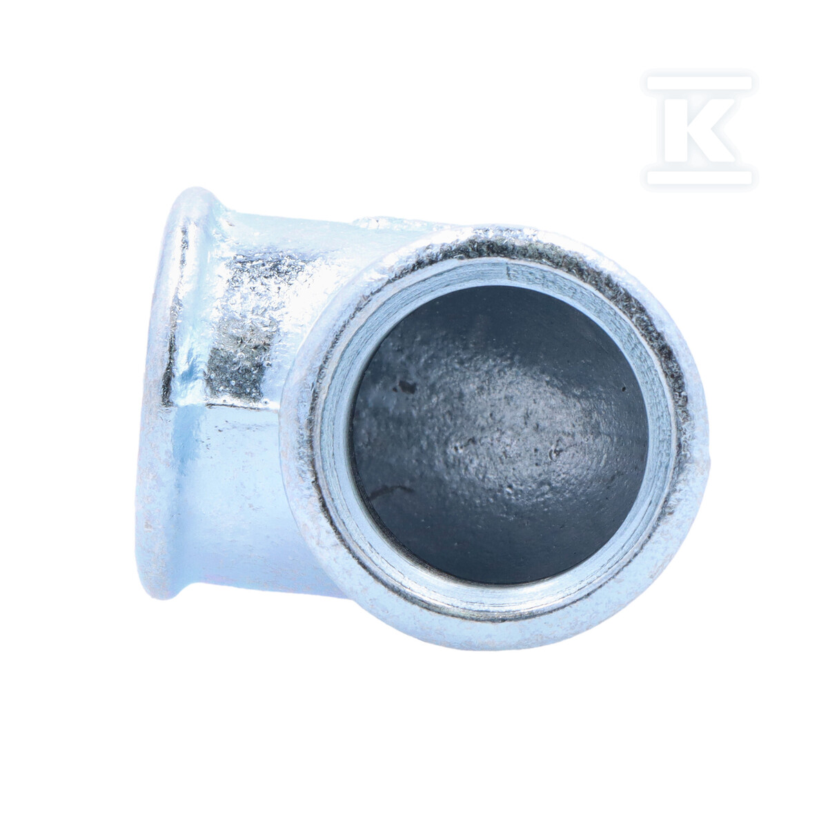 Коліно жіноче 1" оцинковане А1, НР 6, - 90-6V