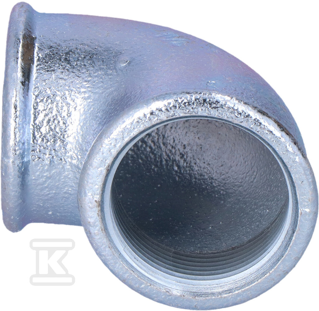 Коліно внутрішній 5/4" оцинкований A1, - 90-7V