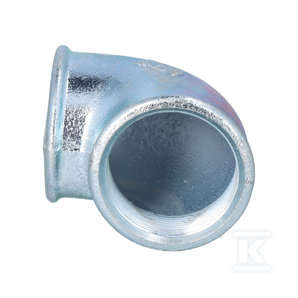 Коліно жіноче 2" оцинковане А1, НР 6, - 90-9V