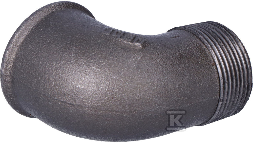 Коліно гайка-гвинт wz 5/4" чорний A4, - 92-7S