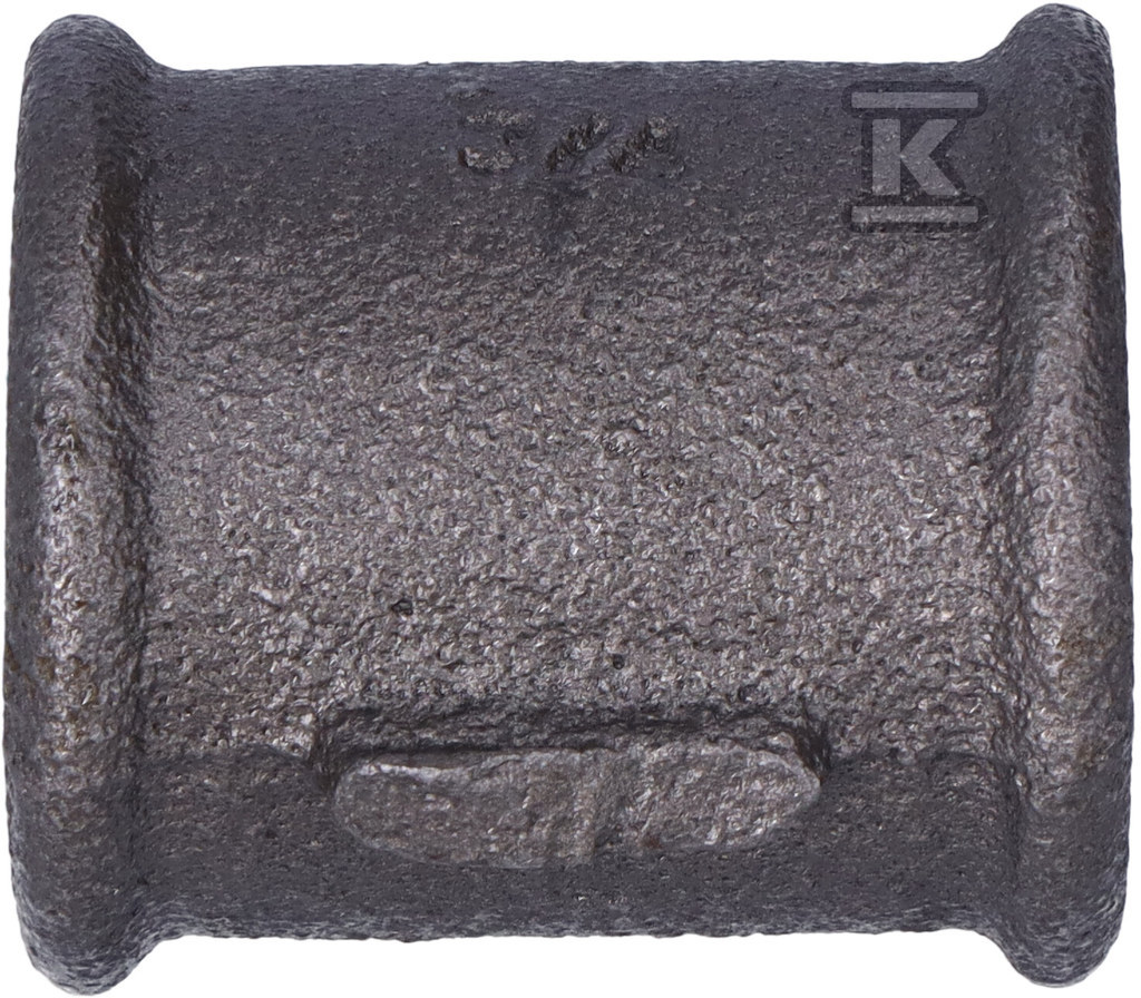 Гайка рівнопрохідна 3/4" чорна M2, NR - 270-5S