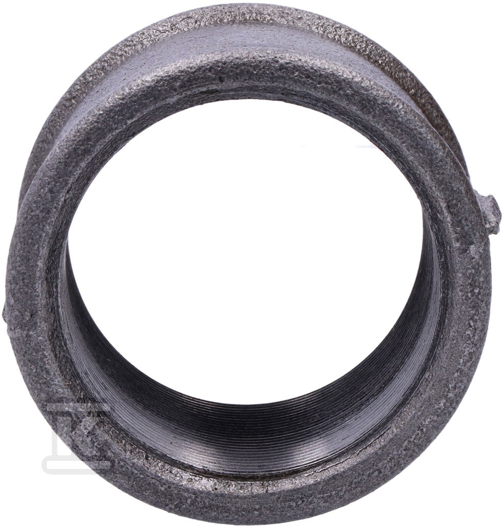 Гайка 2" пряма, чорна M2, NR 2, NR 270 - 270-9S