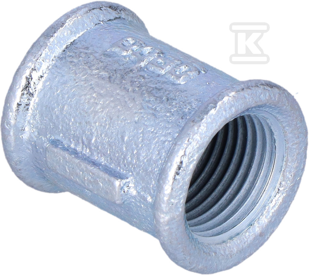 Втулка рівна гайка 1/2" оцинкована M2, - 270-4V
