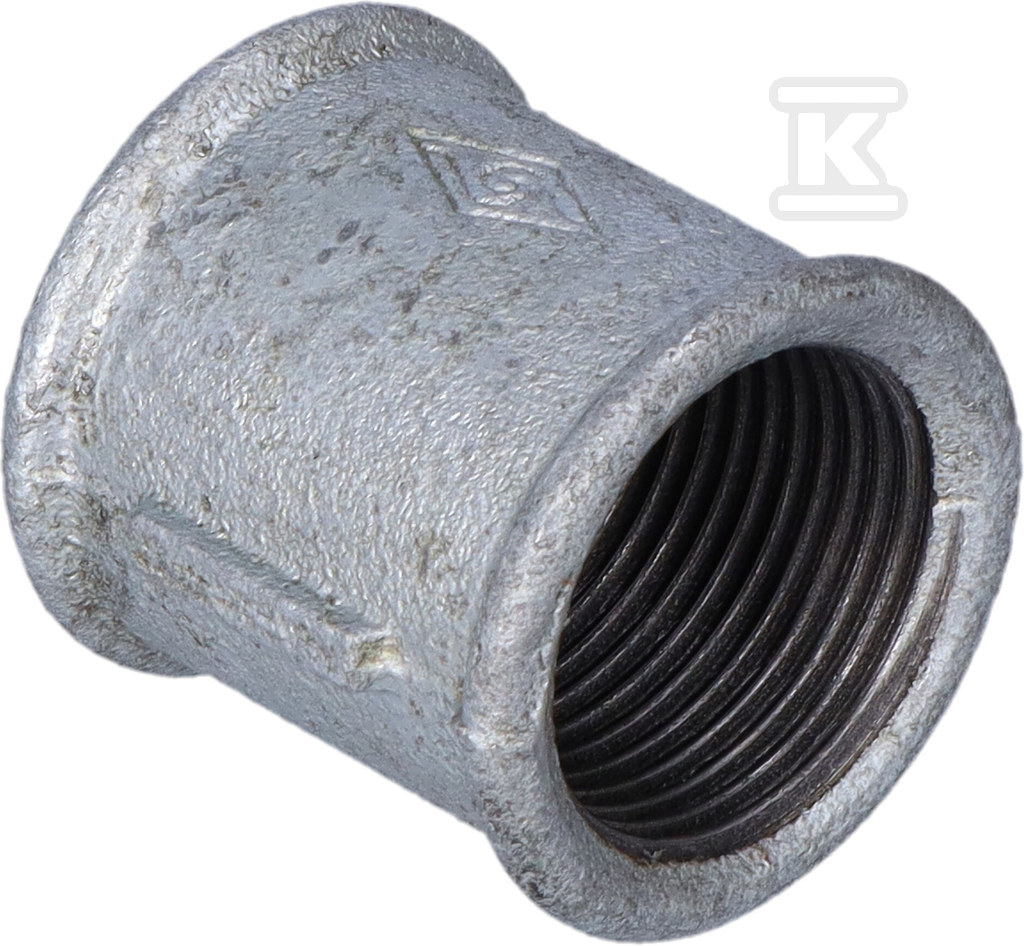 1" оцинкована рівнорізна муфта M2, NR - 270-6V