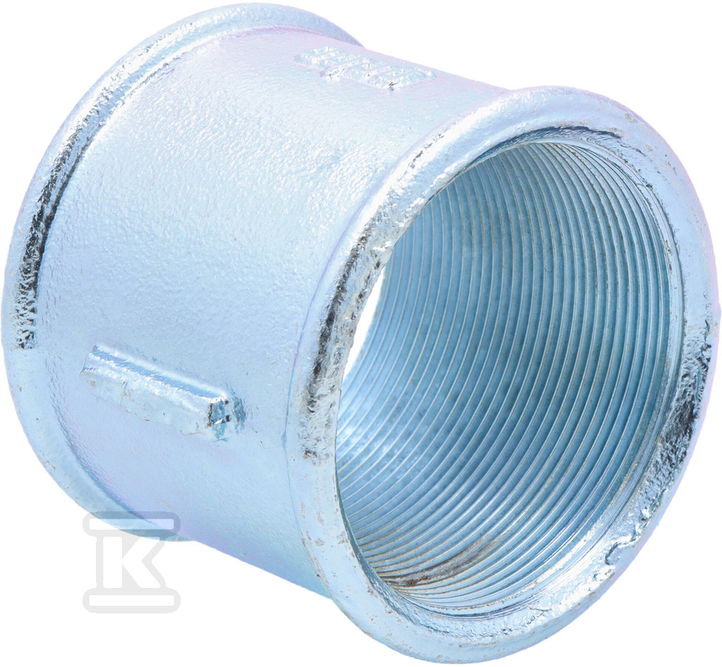 2.5 "galvanized equal female coupling - 270-10V