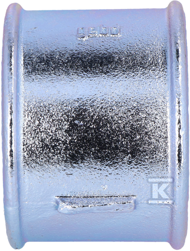 Муфта рівна оцинкована 4" М2, НР 2, НР - 270-12V