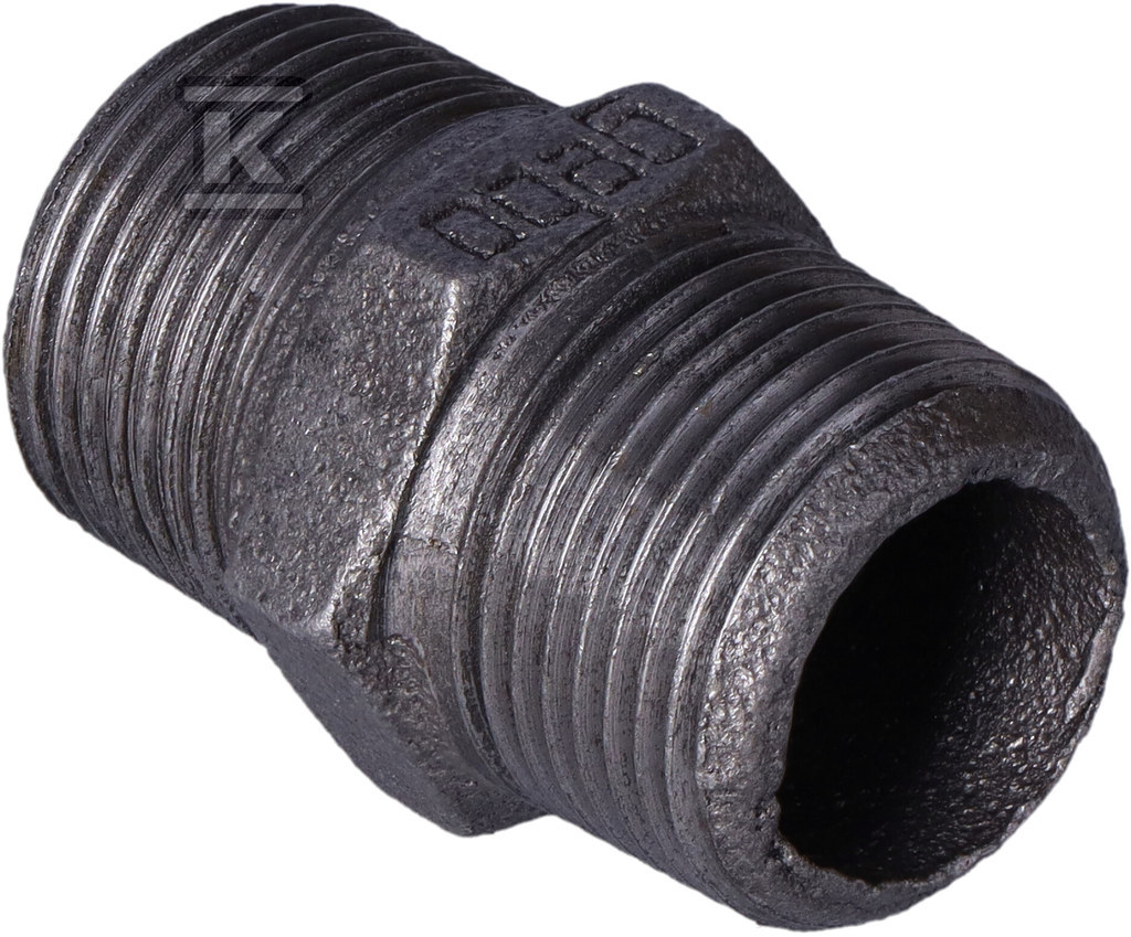 Mamelon drept 3/4" negru N8, NR 38, NR - 280-5S