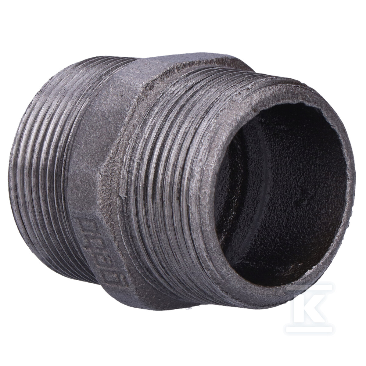 Гвинт рівноніпельний 6/4" чорний N8, NR - 280-8S
