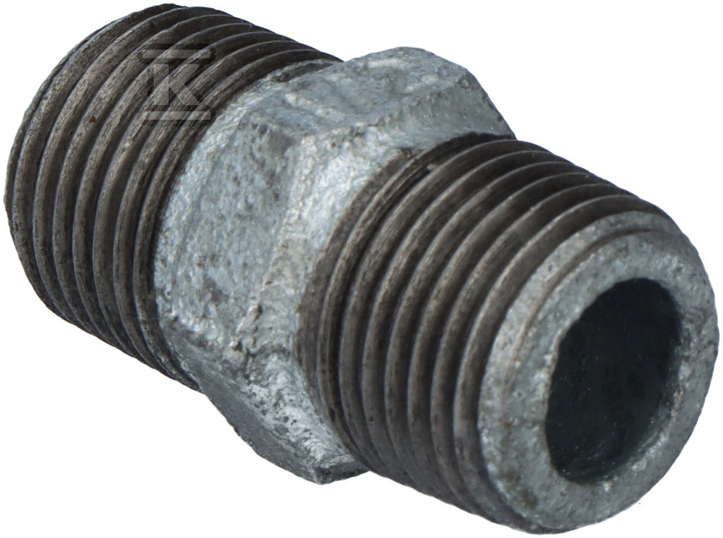 Rovná vsuvka 1/2" pozinkovaná N8, NR - 280-4V