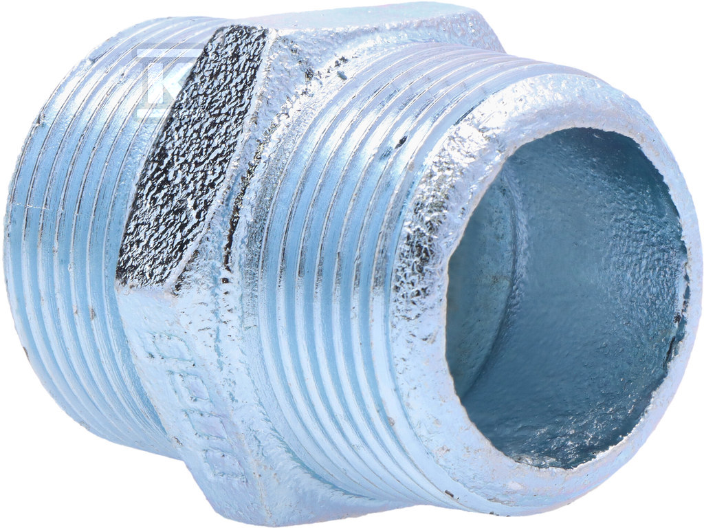 Ніпель паралельний 5/4" оцинкований N8, - 280-7V