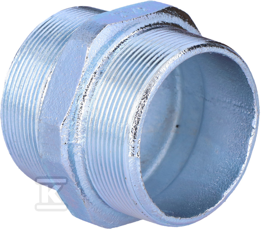 Гвинт рівноніпельний 2,5" оцинкований - 280-10V