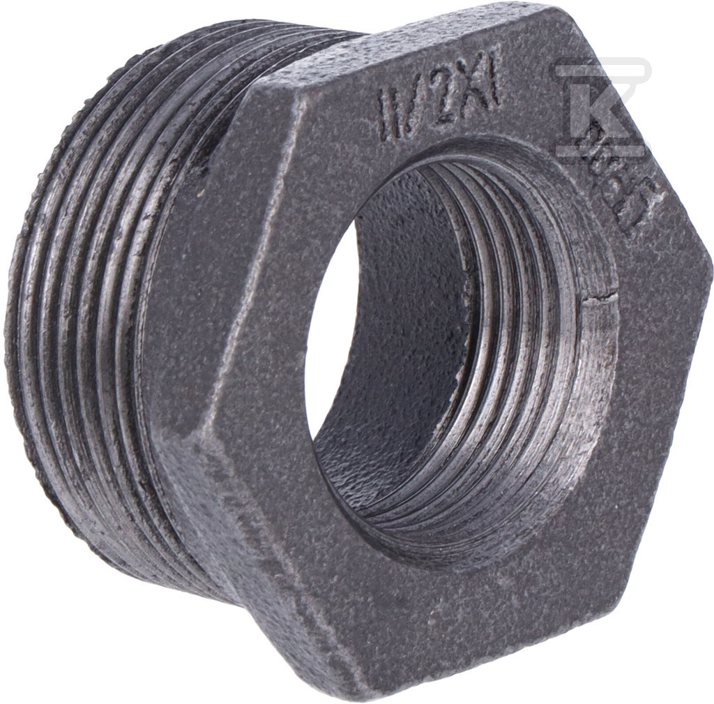 Гайка-гайка редукційна 6/4X1" чорна N4, - 241-32S