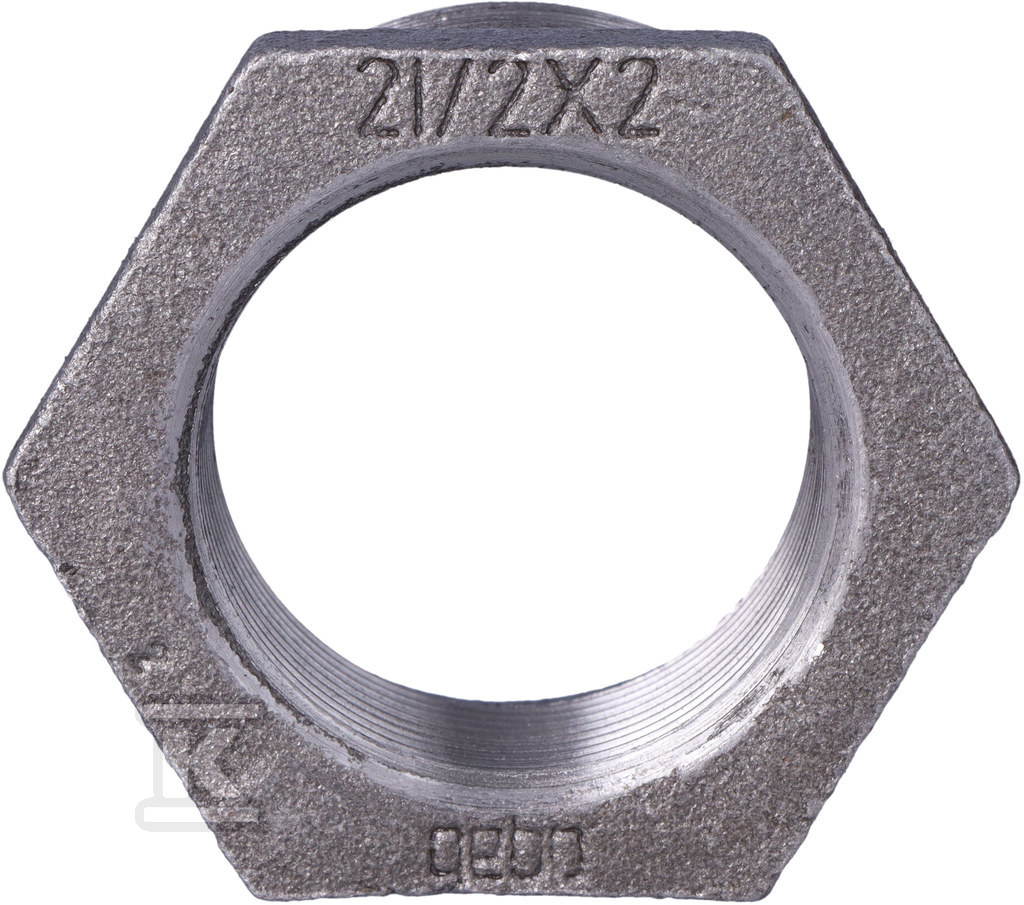 Гайка-ніпель 2.5X2 "чорна N4, NR 45, NR - 241-44S