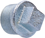 Edged plug 1/2" galvanized T9, NR 46, NR 290