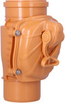 Backwater valve PP DN 110, one flap type 1 external sewage system