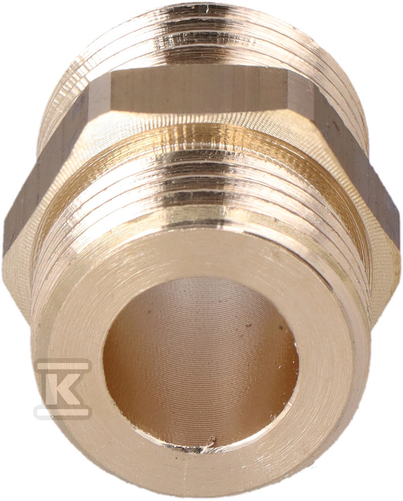 Ніпель латунний GZ/GZ 1/2"-1/2" - SVN11.0101