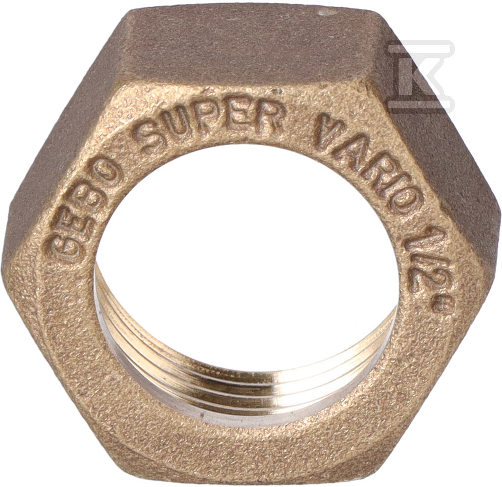 Гайка латунна GW 1/2" з плоскою - SV12SET01