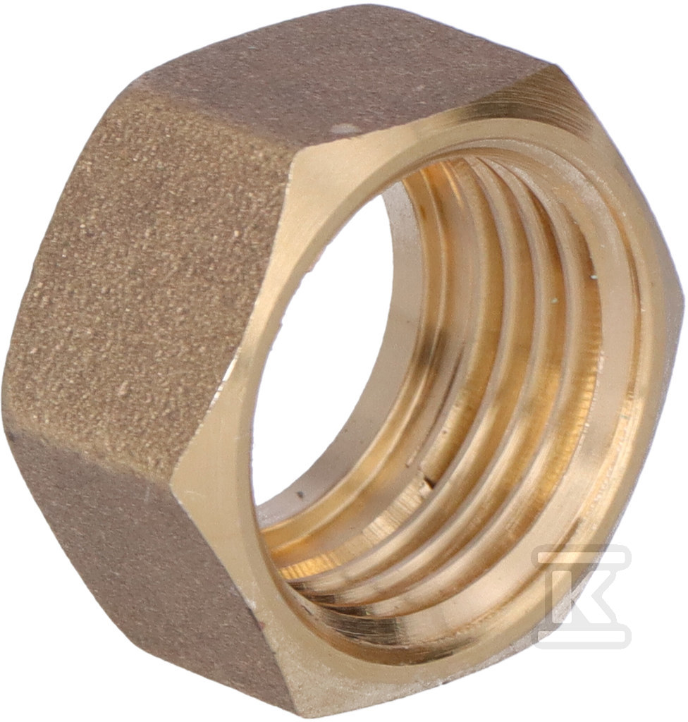 Гайка латунна GW 1/2" з плоскою - SV12SET01