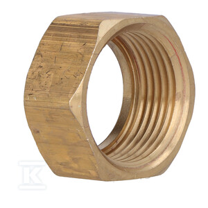 nakページ③ Mosiężna nakrętka GW 3/4 cala z płaską uszczelką klingerit i