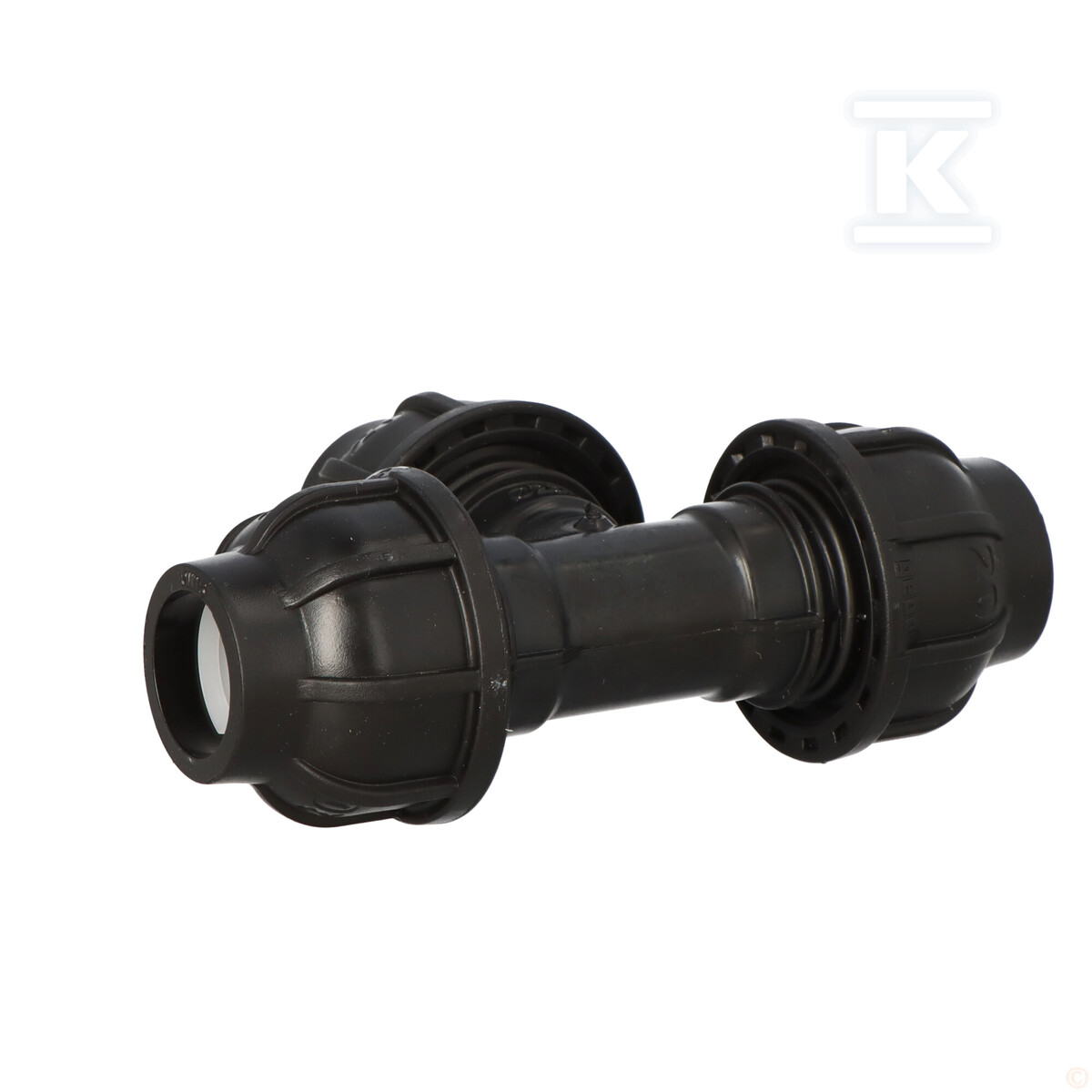 Трійник затискний Gebo Plast 20х20х20 - 131020