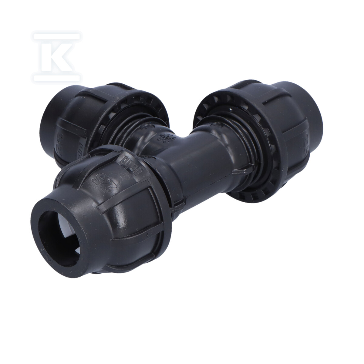Trójnik zaciskowy PP 90st. 25x25x25 - 131025