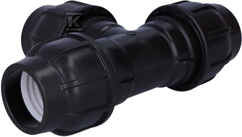 Трійник затискний Gebo Plast 50х50х50 - 131050